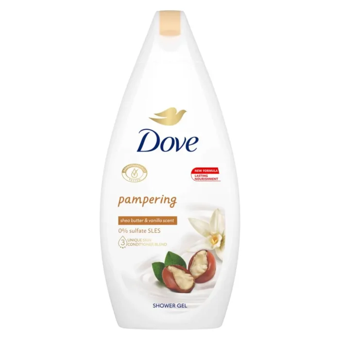 DOVE SHEA BUTTER BODY WASH 500 ML